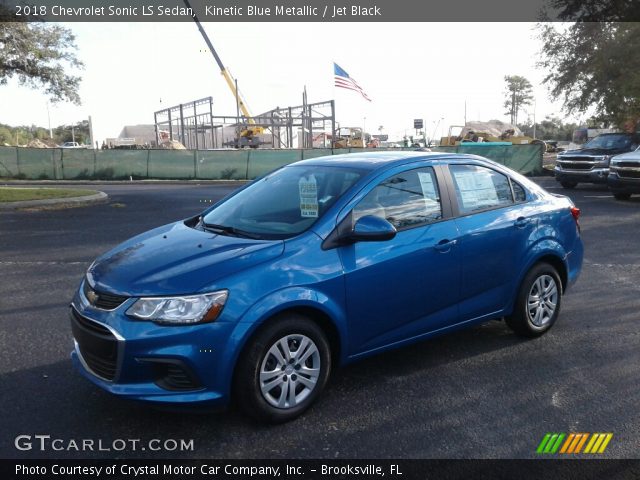 2018 Chevrolet Sonic LS Sedan in Kinetic Blue Metallic
