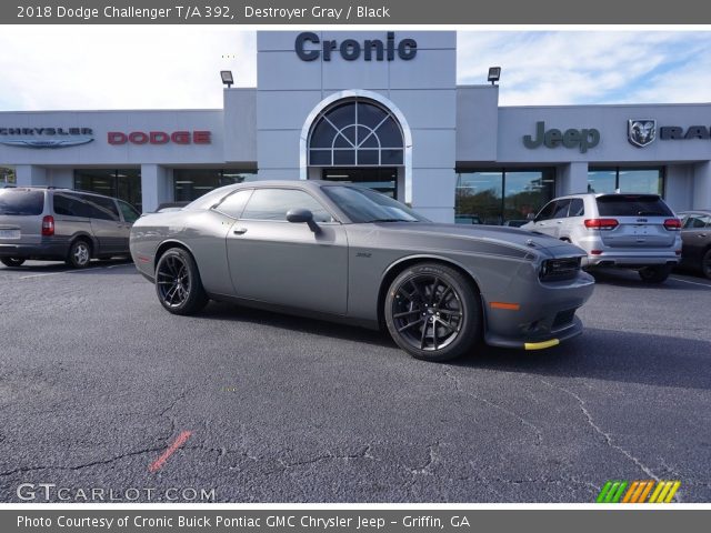 2018 Dodge Challenger T/A 392 in Destroyer Gray