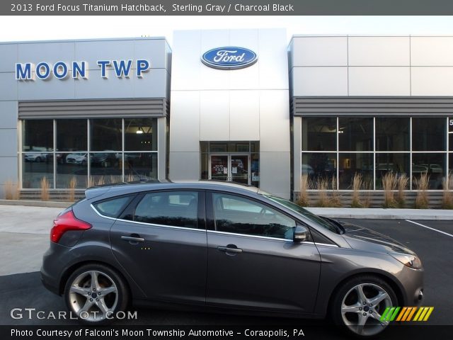 2013 Ford Focus Titanium Hatchback in Sterling Gray