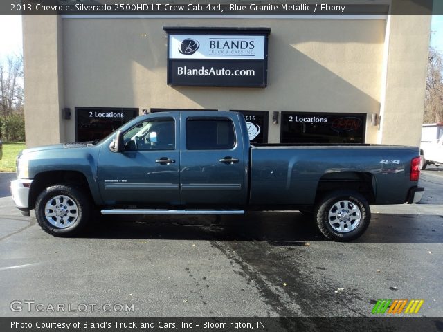 2013 Chevrolet Silverado 2500HD LT Crew Cab 4x4 in Blue Granite Metallic