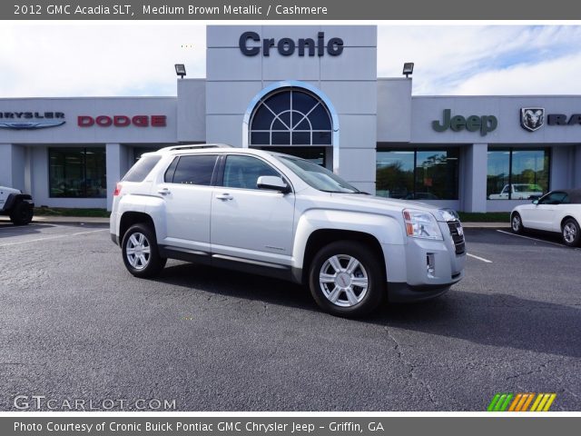 2012 GMC Acadia SLT in Medium Brown Metallic