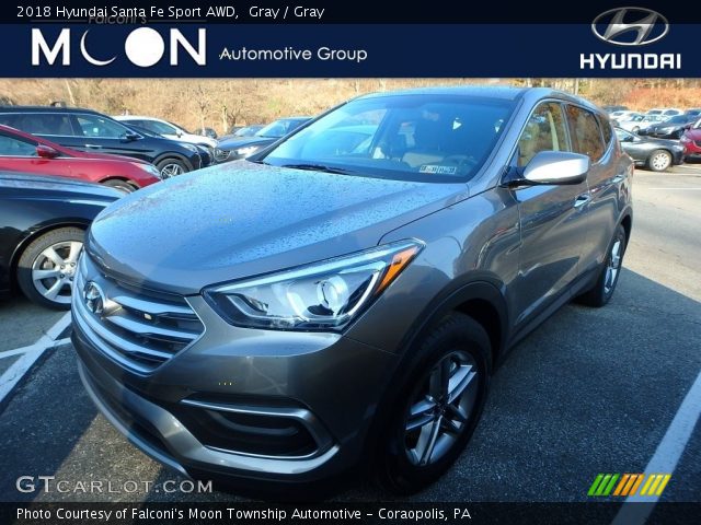 2018 Hyundai Santa Fe Sport AWD in Gray