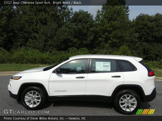 2017 Jeep Cherokee Sport 4x4 in Bright White