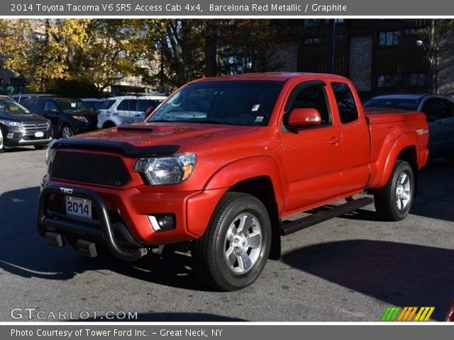 2014 Toyota Tacoma V6 SR5 Access Cab 4x4 in Barcelona Red Metallic