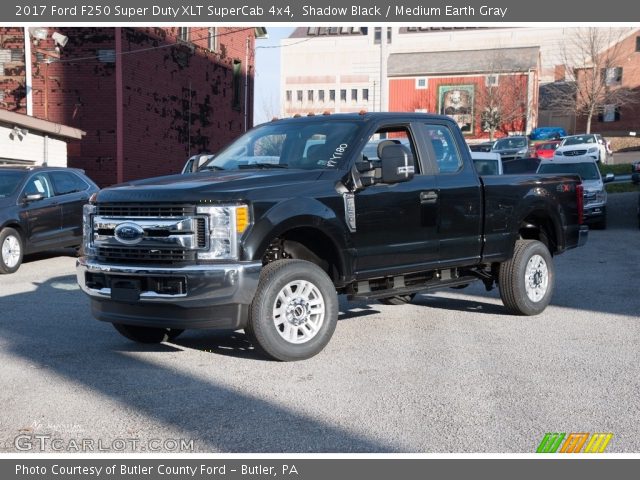 2017 Ford F250 Super Duty XLT SuperCab 4x4 in Shadow Black