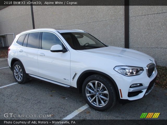 2018 BMW X3 xDrive30i in Alpine White