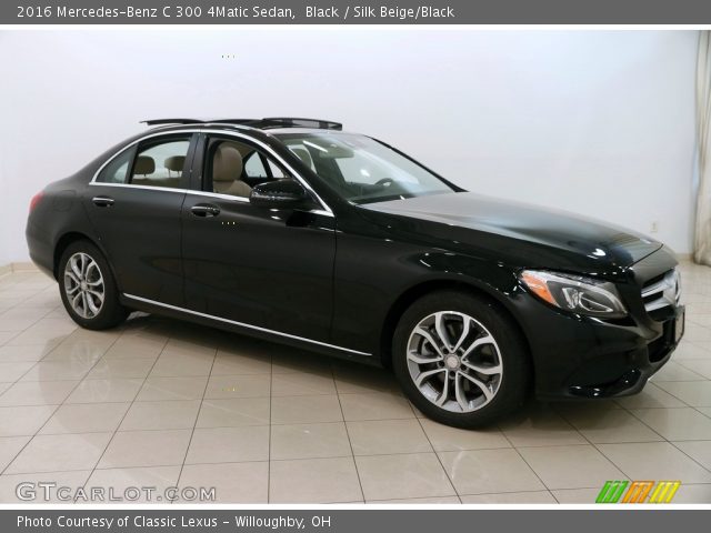 2016 Mercedes-Benz C 300 4Matic Sedan in Black