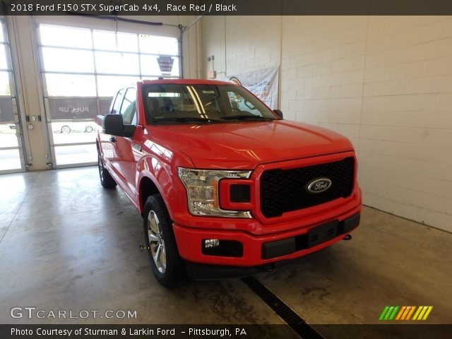 2018 Ford F150 STX SuperCab 4x4 in Race Red