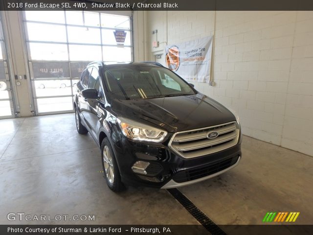 2018 Ford Escape SEL 4WD in Shadow Black