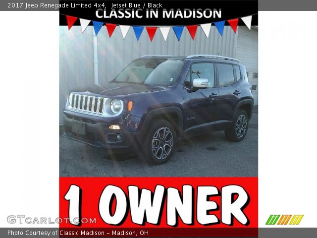 2017 Jeep Renegade Limited 4x4 in Jetset Blue