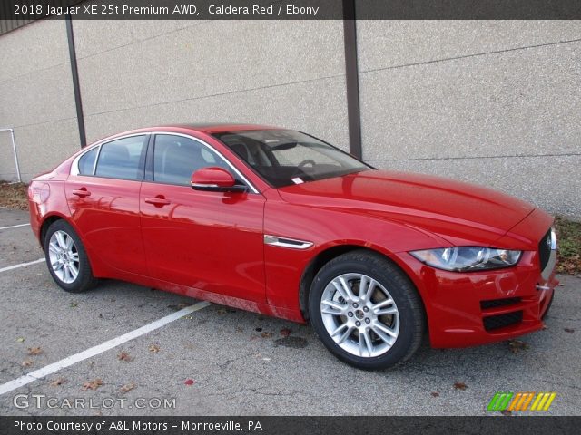 2018 Jaguar XE 25t Premium AWD in Caldera Red