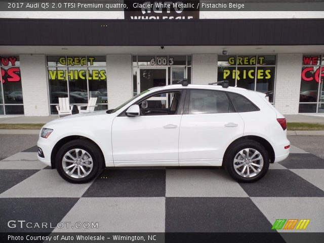2017 Audi Q5 2.0 TFSI Premium quattro in Glacier White Metallic