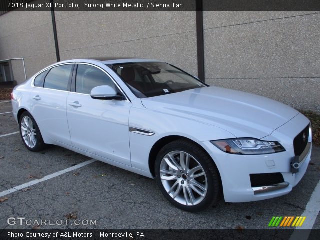 2018 Jaguar XF Portfolio in Yulong White Metallic