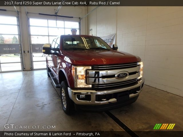 2017 Ford F250 Super Duty Lariat Crew Cab 4x4 in Ruby Red