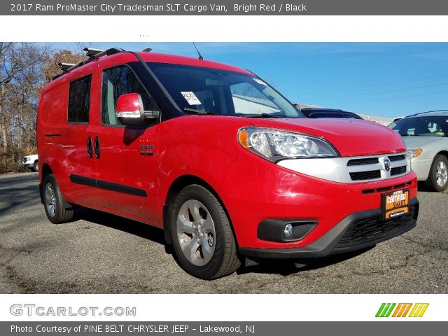 2017 Ram ProMaster City Tradesman SLT Cargo Van in Bright Red