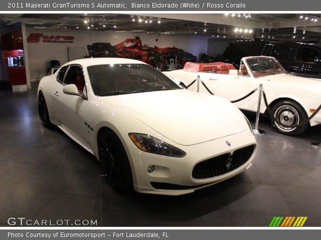 2011 Maserati GranTurismo S Automatic in Bianco Eldorado (White)