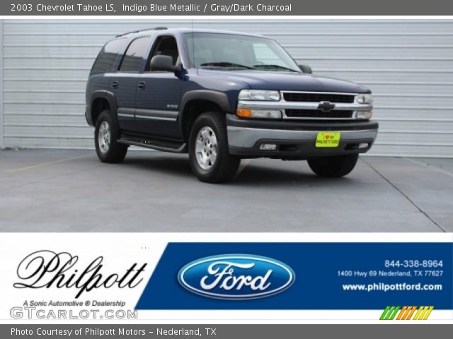 2003 Chevrolet Tahoe LS in Indigo Blue Metallic