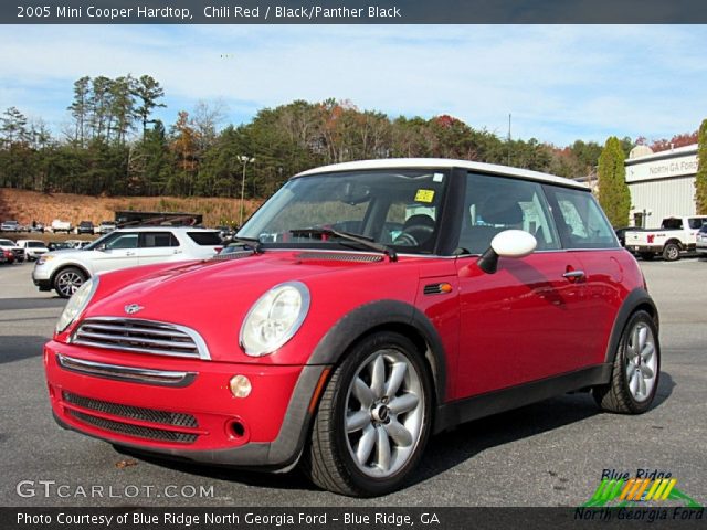 2005 Mini Cooper Hardtop in Chili Red