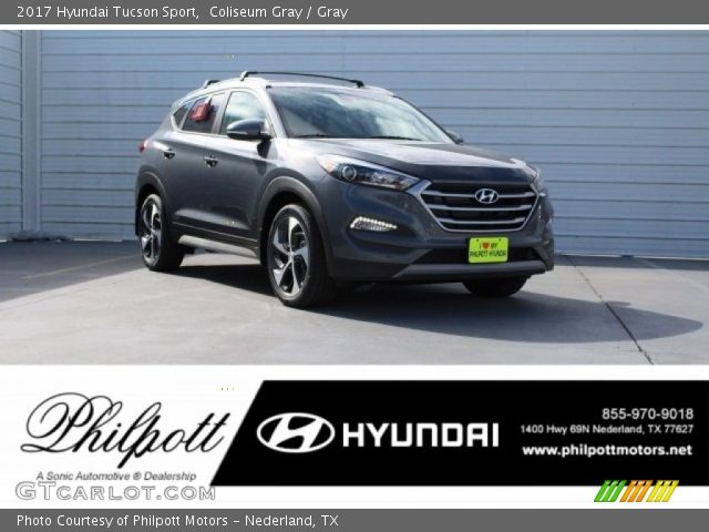 2017 Hyundai Tucson Sport in Coliseum Gray