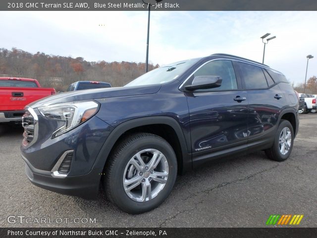 2018 GMC Terrain SLE AWD in Blue Steel Metallic