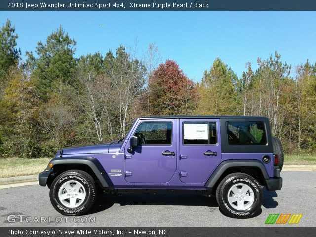 2018 Jeep Wrangler Unlimited Sport 4x4 in Xtreme Purple Pearl