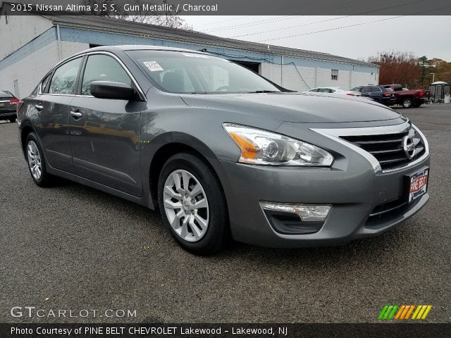 2015 Nissan Altima 2.5 S in Gun Metallic