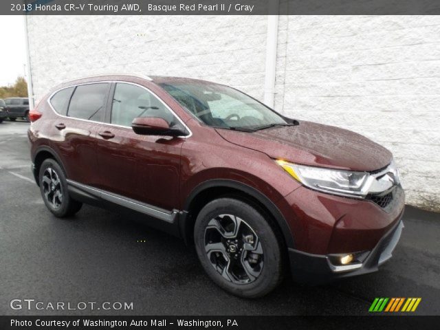 2018 Honda CR-V Touring AWD in Basque Red Pearl II