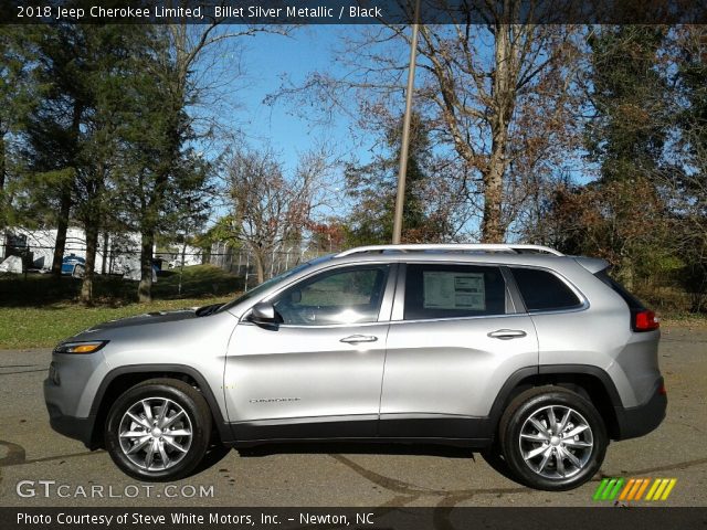 2018 Jeep Cherokee Limited in Billet Silver Metallic