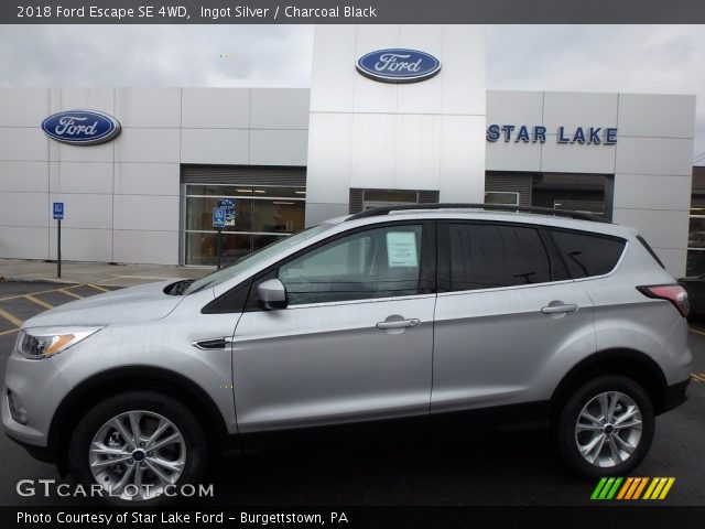 2018 Ford Escape SE 4WD in Ingot Silver