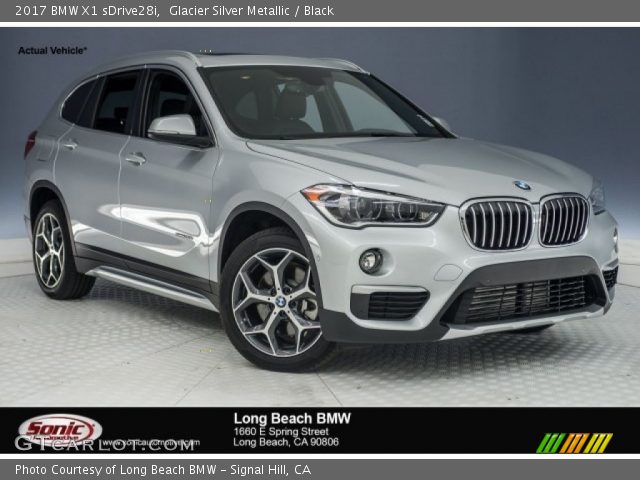 2017 BMW X1 sDrive28i in Glacier Silver Metallic