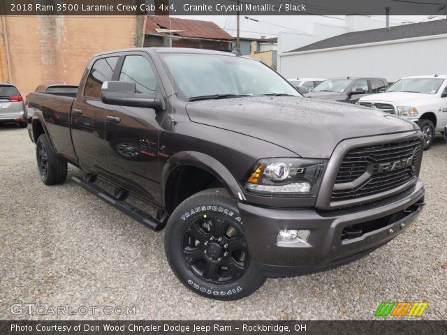 2018 Ram 3500 Laramie Crew Cab 4x4 in Granite Crystal Metallic