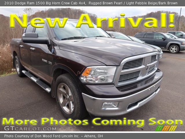 2010 Dodge Ram 1500 Big Horn Crew Cab 4x4 in Rugged Brown Pearl