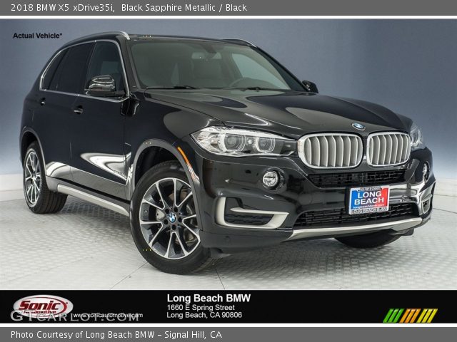 2018 BMW X5 xDrive35i in Black Sapphire Metallic