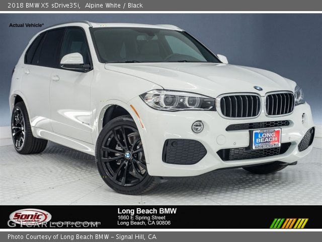 2018 BMW X5 sDrive35i in Alpine White