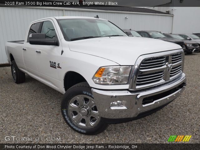 2018 Ram 3500 Big Horn Crew Cab 4x4 in Bright White