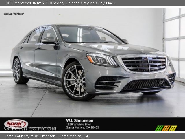 2018 Mercedes-Benz S 450 Sedan in Selenite Grey Metallic