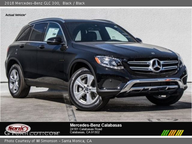 2018 Mercedes-Benz GLC 300 in Black