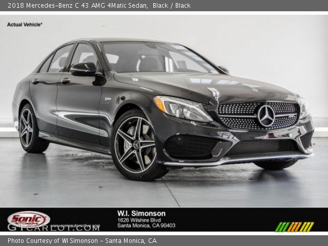 2018 Mercedes-Benz C 43 AMG 4Matic Sedan in Black