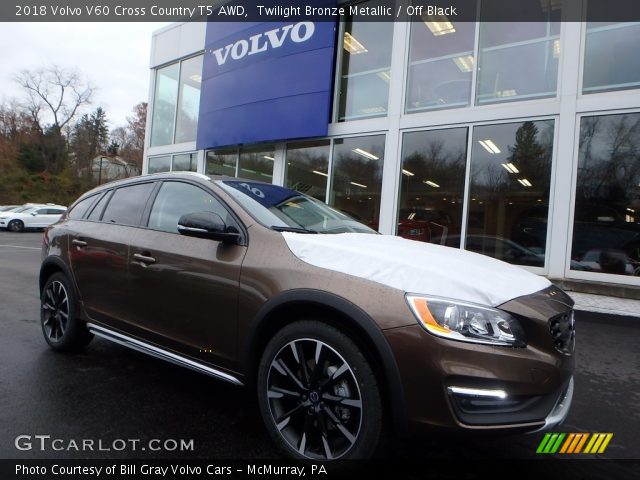 2018 Volvo V60 Cross Country T5 AWD in Twilight Bronze Metallic