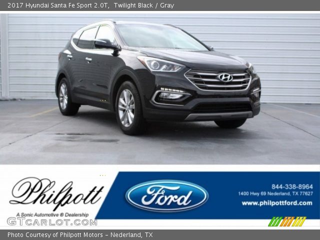 2017 Hyundai Santa Fe Sport 2.0T in Twilight Black