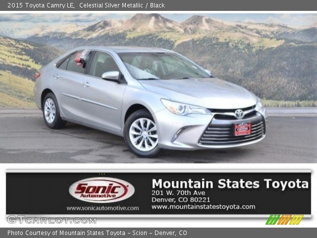 2015 Toyota Camry LE in Celestial Silver Metallic