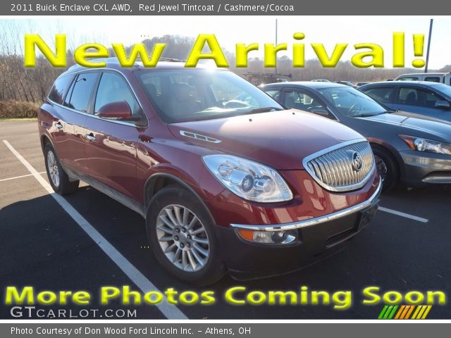 2011 Buick Enclave CXL AWD in Red Jewel Tintcoat