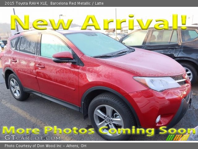 2015 Toyota RAV4 XLE in Barcelona Red Metallic