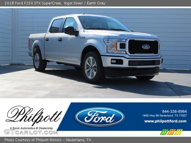 2018 Ford F150 STX SuperCrew in Ingot Silver
