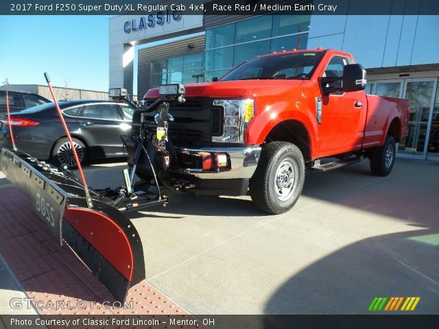 2017 Ford F250 Super Duty XL Regular Cab 4x4 in Race Red
