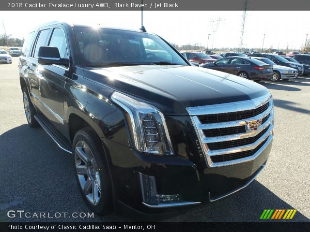 2018 Cadillac Escalade Luxury 4WD in Black Raven