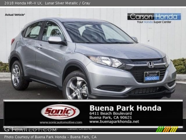 2018 Honda HR-V LX in Lunar Silver Metallic