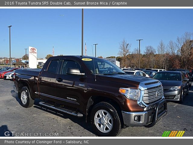 2016 Toyota Tundra SR5 Double Cab in Sunset Bronze Mica