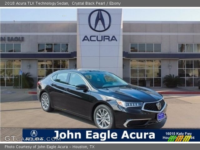 2018 Acura TLX Technology Sedan in Crystal Black Pearl