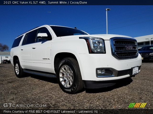 2015 GMC Yukon XL SLT 4WD in Summit White